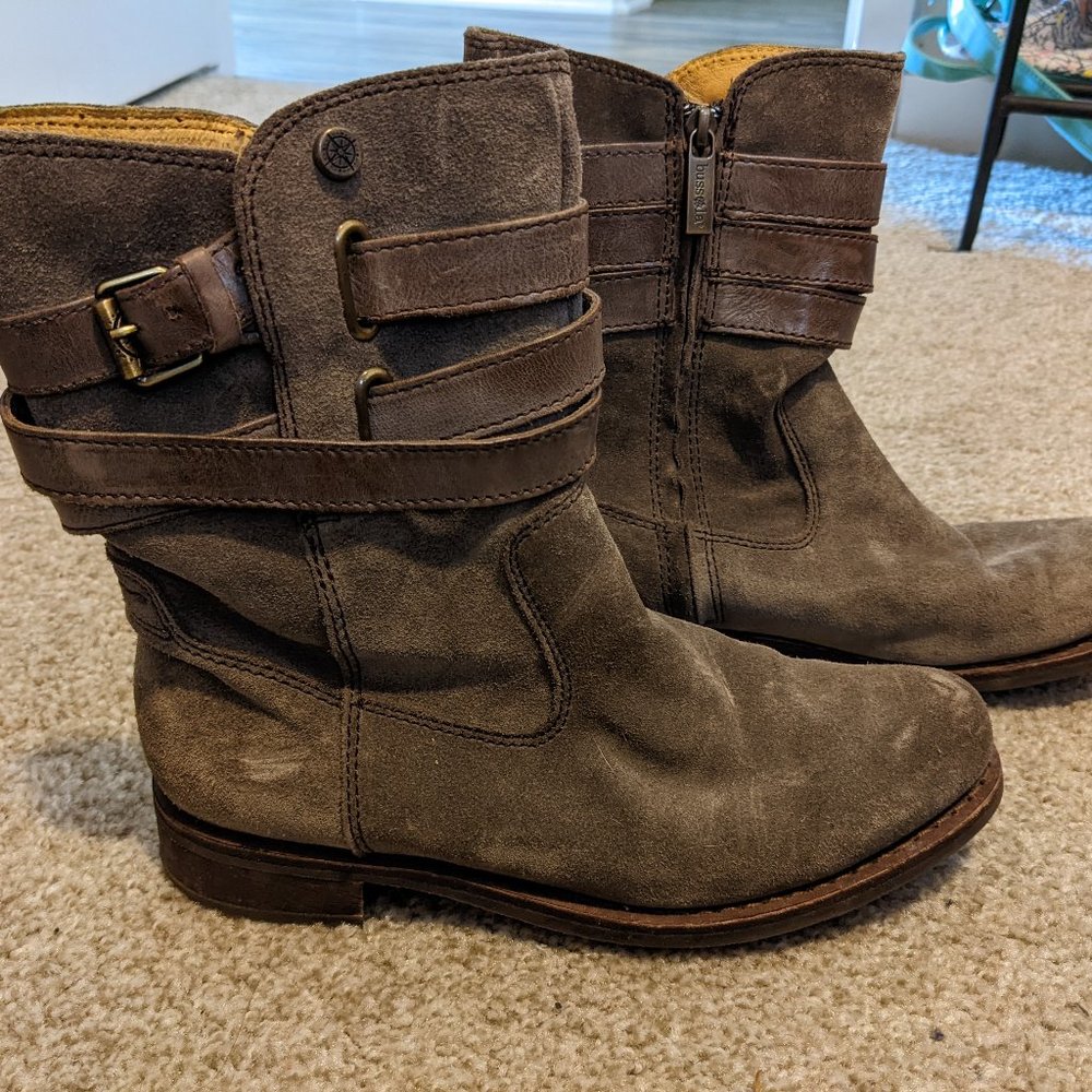 Bussola Sz 39 suede boots